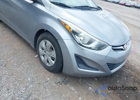 2016 Hyundai Elantra Se z USA, uszkodzony, nr VIN KMHDH4AE7GU543730